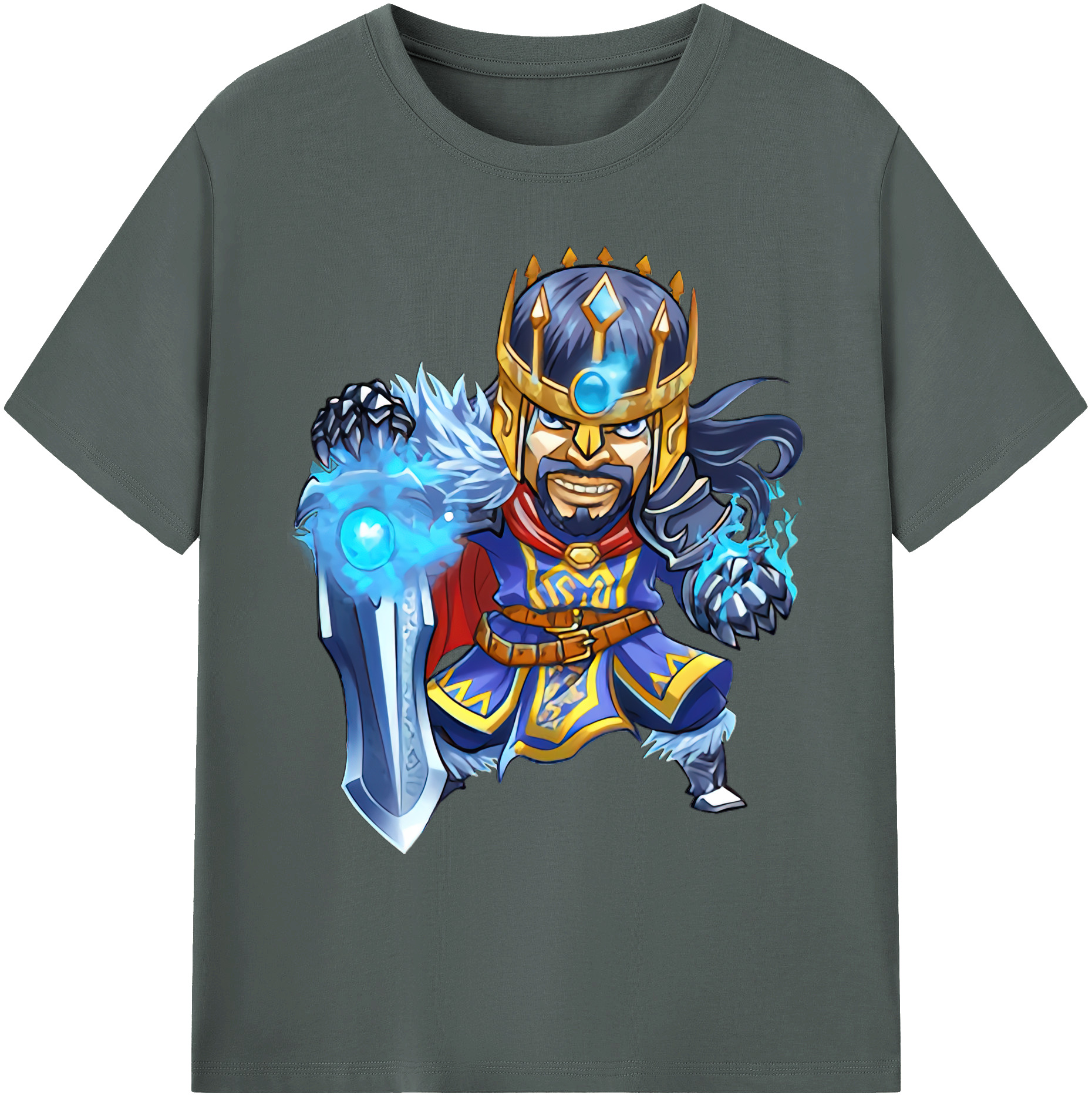 リーグ・オブ・レジェンド League of Legends LOL 綿100％ メンズ半袖Tシャツ｜肌触りやわらか＆通気性